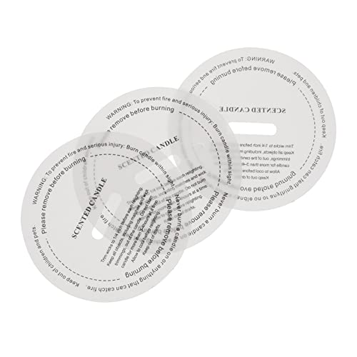 FONDOTIN 10 Stück DIY Handgemachte Kerzenetiketten Papier Aufkleber für Duftkerzen Hochwertige Selbstklebende Etiketten für Kreative FONDOTIN 10 Stück DIY Handgemachte Kerzenetiketten Papier Aufkleber für Duftkerzen Hochwertige Selbstklebende Etiketten für Kreative von FONDOTIN