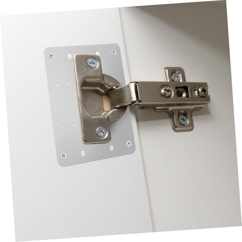 FONDOTIN 10 Stück Scharnier Reparaturplatte aus Kaltgewalztem Stahl Verstärkte Türhalterung mit Bohrlöchern Langlebig und Belastbar Vielseitig für Küchenschränke Möbel und Schränke FONDOTIN 10 Stück Scharnier Reparaturplatte aus Kaltgewalztem Stahl Verstärkte Türhalterung mit Bohrlöchern Langlebig und Belastbar Vielseitig für Küchenschränke Möbel und Schränke von FONDOTIN
