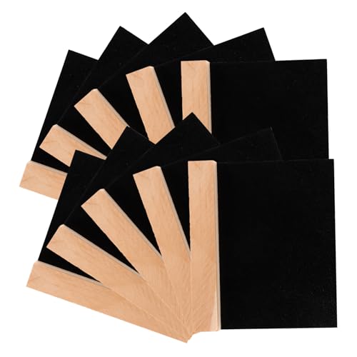 FONDOTIN 10 Stück Teiliges Doppelseitiges Tafel Ständern Wiederverwendbare Tisch kreidetafeln für Party Botschaftsschilder Robuste Tragbare Dekoration für Innenräume FONDOTIN 10 Stück Teiliges Doppelseitiges Tafel Ständern Wiederverwendbare Tisch kreidetafeln für Party Botschaftsschilder Robuste Tragbare Dekoration für Innenräume von FONDOTIN