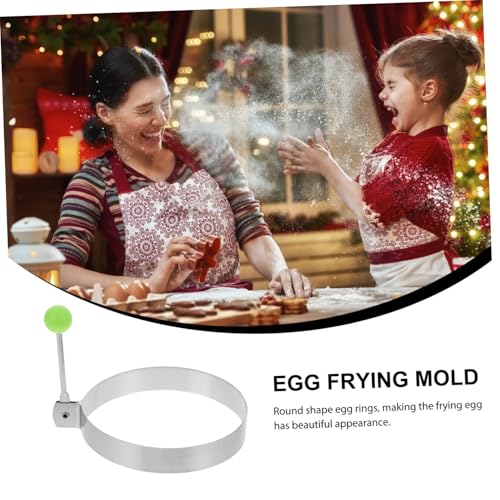 FONDOTIN 10 Stück Teiliges Edelstahl Eierringe zum Braten Spiegeleierformen für Pfanne mit Ölbeständigkeit und Einfacher Reinigung für Schnelles Frühstück Omeletts und Pancakes FONDOTIN 10 Stück Teiliges Edelstahl Eierringe zum Braten Spiegeleierformen für Pfanne mit Ölbeständigkeit und Einfacher Reinigung für Schnelles Frühstück Omeletts und Pancakes von FONDOTIN