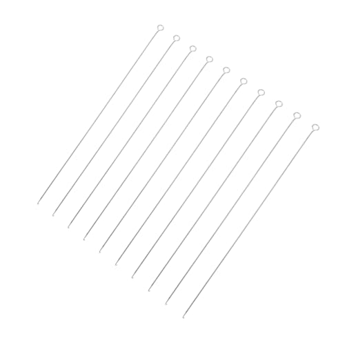 FONDOTIN 10 Stück Teiliges Edelstahl Perlenwerkzeug mit Feinem Haken Praktisches DIY Zubehör für Schnelles Auffädeln und Armbandherstellung Langlebig für Heimwerker und Bastelfans FONDOTIN 10 Stück Teiliges Edelstahl Perlenwerkzeug mit Feinem Haken Praktisches DIY Zubehör für Schnelles Auffädeln und Armbandherstellung Langlebig für Heimwerker und Bastelfans von FONDOTIN