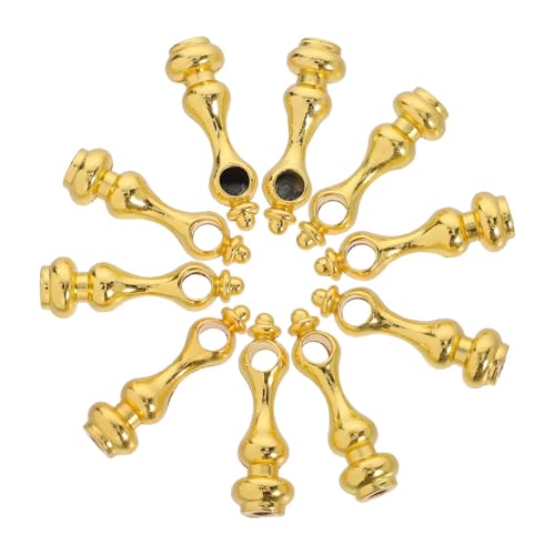 FONDOTIN 10 Stück Teiliges Metallspindel Robuste Dekorative Geländerverbinder für Glasgeländer Möbelverbinder für Weinschrank und Servierwagen Einfache Montage Vielseitig Einsetzbar Ersatz FONDOTIN 10 Stück Teiliges Metallspindel Robuste Dekorative Geländerverbinder für Glasgeländer Möbelverbinder für Weinschrank und Servierwagen Einfache Montage Vielseitig Einsetzbar Ersatz von FONDOTIN
