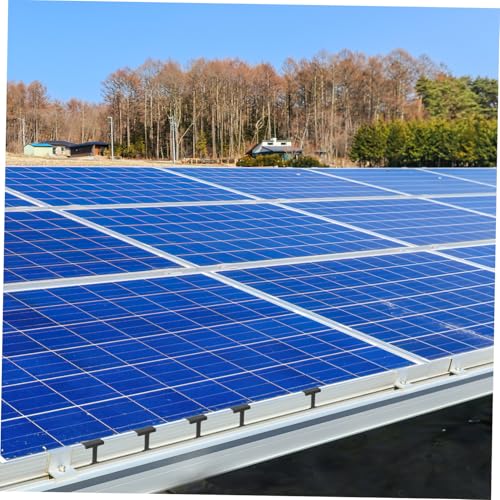 FONDOTIN 10 Stück Teiliges Photovoltaik Panel Drainage Klammern Solar Modul Wasserableitung Clips zur Vermeidung von Wasserstau und Schmutzansammlung Einfache Montage Langlebige Solar von FONDOTIN