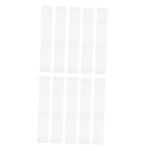 FONDOTIN 10 Stück Transparente Rutschfeste Treppen und Badewannen Streifen aus Langlebigem Peva Selbstklebend Frostiges Design Rutschhemmende Sicherheits Aufkleber für Dusche und FONDOTIN 10 Stück Transparente Rutschfeste Treppen und Badewannen Streifen aus Langlebigem Peva Selbstklebend Frostiges Design Rutschhemmende Sicherheits Aufkleber für Dusche und von FONDOTIN