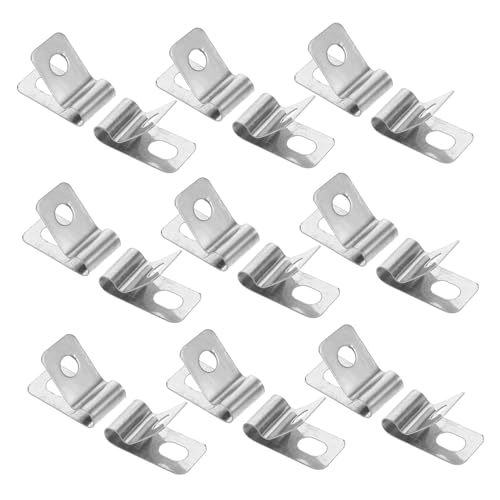 FONDOTIN 100 Stück Clips für Zäune Robuste Metallbefestigungen zum von Geschweißtem Draht an oder Vinylzäunen FONDOTIN 100 Stück Clips für Zäune Robuste Metallbefestigungen zum von Geschweißtem Draht an oder Vinylzäunen von FONDOTIN