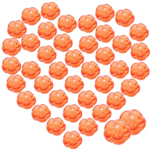 FONDOTIN 100 Stück Glas Spacer Perlen Kürbisform Goldfarben für DIY Schmuckherstellung Handgefertigte Bastelperlen für Ohrringe Armbänder Halsketten zu Thanksgiving und Halloween FONDOTIN 100 Stück Glas Spacer Perlen Kürbisform Goldfarben für DIY Schmuckherstellung Handgefertigte Bastelperlen für Ohrringe Armbänder Halsketten zu Thanksgiving und Halloween von FONDOTIN