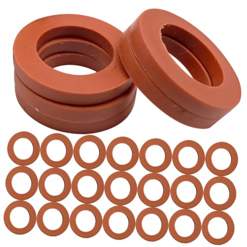 FONDOTIN 100 Stück Gummi Dichtungsringe für Gartenschläuche Flexible Schlauchdichtung Hochwertige Gummi unterlegscheiben für Gartenbewässerung und Schlauchanschlüsse FONDOTIN 100 Stück Gummi Dichtungsringe für Gartenschläuche Flexible Schlauchdichtung Hochwertige Gummi unterlegscheiben für Gartenbewässerung und Schlauchanschlüsse von FONDOTIN