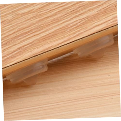 FONDOTIN 100 Stück Teiliges Klare Selbstklebende Silikon pufferpads für Möbel Schranktüren und Geräuschdämpfend Langlebig Flexibel für Schränke Toilettendeckel und Möbeloberflächen von FONDOTIN