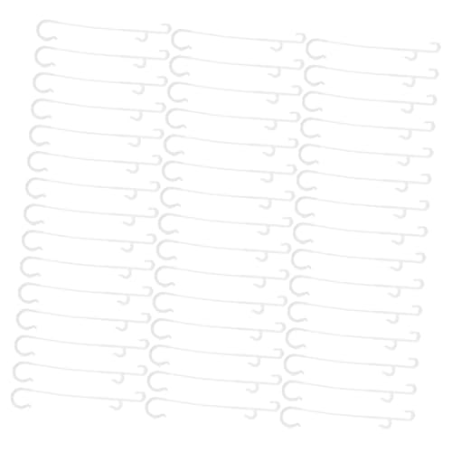 FONDOTIN 100stücke Pflanzenclips Für Tomaten Wiederverwendbare Gartenklammern Pflanzenreben-stützklammern Tomatenstützklammern Pflanzenkletterklammern von FONDOTIN