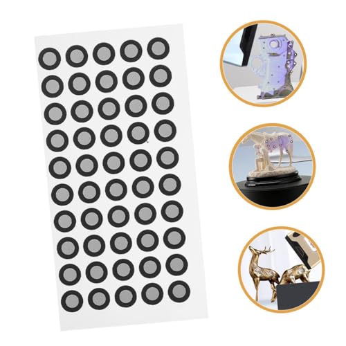 FONDOTIN 1100 Stück Scanning Reflektierende Markierungspunkte Präzise Wiederverwendbare Marker mit Innendurchmesser Geeignet für Architektur Industriedesign und Vermessung von FONDOTIN