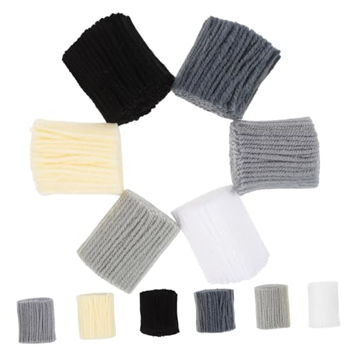 FONDOTIN 12 Stück Teiliges Latch Hook Garn Weiches Hautfreundliches Acrylgarn für DIY Teppich Kissen und Handwerksprojekte Vielseitig für Stricken Häkeln Farblich Abgestimmt Leicht und von FONDOTIN