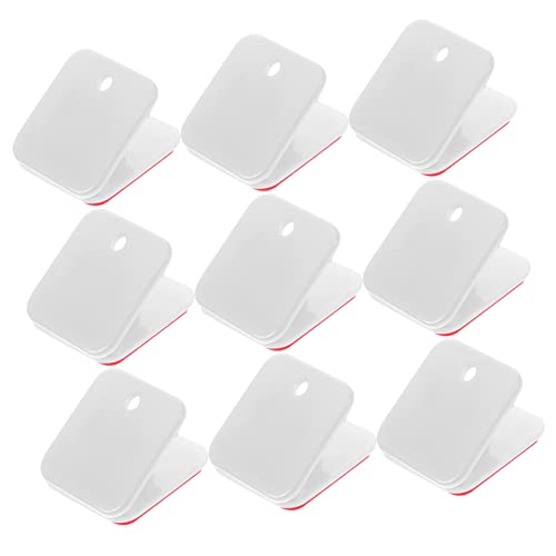 FONDOTIN 12Stücke Selbstklebende Hunde Pee Pad Halter Wandmontage Clips für Töpfchentraining rutschfeste und Wandteppichklammern für Hundepads von FONDOTIN