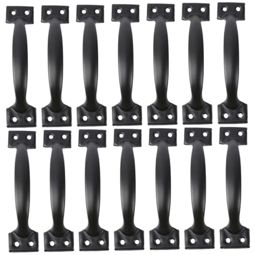 FONDOTIN 14 Stück Teiliges Schwarze Möbelgriffe Vintage Tür und Schubladengriff Rustikale Möbelbeschläge für Küchenschränke Schränke Kommoden und Kleiderschränke FONDOTIN 14 Stück Teiliges Schwarze Möbelgriffe Vintage Tür und Schubladengriff Rustikale Möbelbeschläge für Küchenschränke Schränke Kommoden und Kleiderschränke von FONDOTIN