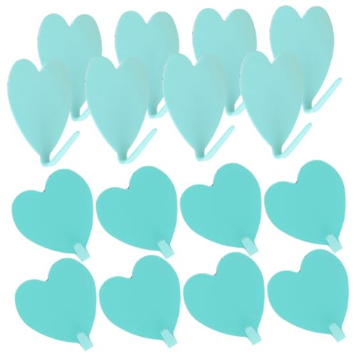 FONDOTIN 16 Stück Herzförmige Selbstklebende Wandhaken aus Edelstahl ohne Bohren Ablösbar Rückstandsfrei für Bad Küche Schlafzimmer zur Organisation von Handtüchern und Schlüsselbund FONDOTIN 16 Stück Herzförmige Selbstklebende Wandhaken aus Edelstahl ohne Bohren Ablösbar Rückstandsfrei für Bad Küche Schlafzimmer zur Organisation von Handtüchern und Schlüsselbund von FONDOTIN