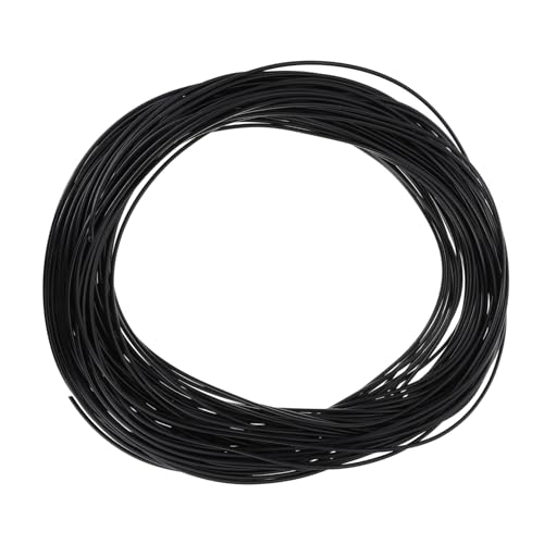FONDOTIN 1Rolle Rattan Webmaterial für DIY Möbelreparatur Pe Flache und Runde Rattan Materialien für Gartenmöbel Tisch Stuhl und Kreative Bastelprojekte von FONDOTIN