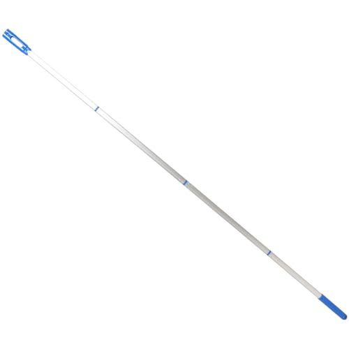 FONDOTIN 1Satz Aluminium Poolstange mit Verstellbarer Teleskopstange Teilige Ausziehbare Stange für Poolreinigung und Laubentfernung für Schwimmbäder und Teiche Langlebig von FONDOTIN