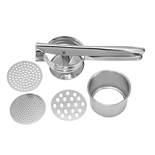FONDOTIN 1Satz Kartoffelstampfer Manuelles Küchengerät für Püree von Gemüse und Obst mit Bequemen Griff und Einfacher für Kartoffeln Kürbis und Karotten FONDOTIN 1Satz Kartoffelstampfer Manuelles Küchengerät für Püree von Gemüse und Obst mit Bequemen Griff und Einfacher für Kartoffeln Kürbis und Karotten von FONDOTIN