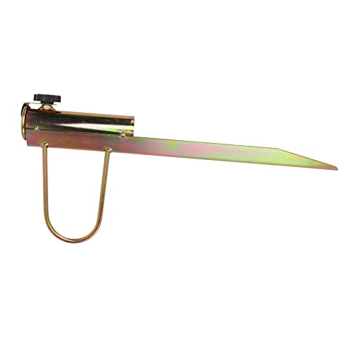 FONDOTIN 1Stück Eisen Sonnenschirmhalter mit Erdspieß Stabiler Schirmständer für Strand und Garten Kompatibel mit Sonnenschirmen mit Langlebig und Installieren von FONDOTIN