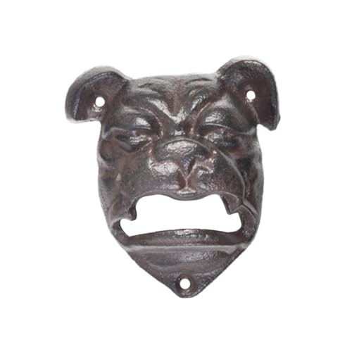 FONDOTIN 1stück Kreativer Flaschenöffner Form Eines Hundekopfs Robuster Gusseiserner Bieröffner Für Partys Hochzeiten Und Feiern Einzigartiges Design Für Zuhause Und Veranstaltungen von FONDOTIN