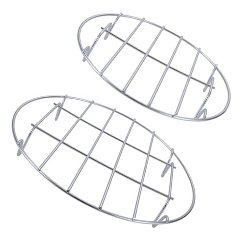 FONDOTIN 2 STÜCK Teiliges Dampfgarer Rack mit Stabilem Standfuß Hitzebeständiges Multifunktionales Küchensteamer Gestell Geeignet für Schonendes Gleichmäßiges Garen von Lebensmitteln FONDOTIN 2 STÜCK Teiliges Dampfgarer Rack mit Stabilem Standfuß Hitzebeständiges Multifunktionales Küchensteamer Gestell Geeignet für Schonendes Gleichmäßiges Garen von Lebensmitteln von FONDOTIN