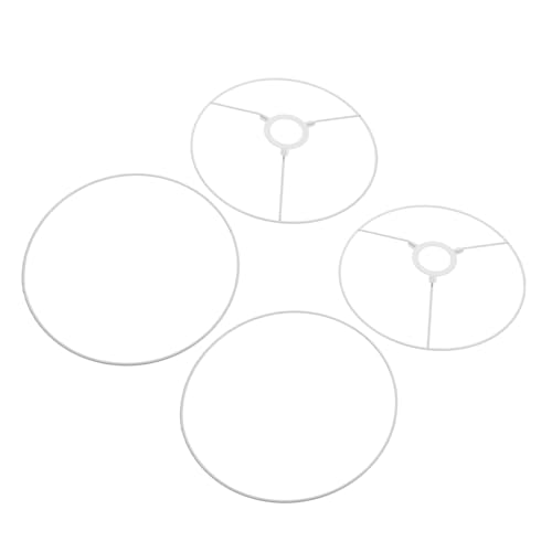 FONDOTIN 2 Sätze Runde Lampenschirmhalter aus Eisen DIY Lampenschirm Gestell für Deckenleuchten Einfache Montage Vielseitig Einsetzbar für Wohnzimmer Restaurant FONDOTIN 2 Sätze Runde Lampenschirmhalter aus Eisen DIY Lampenschirm Gestell für Deckenleuchten Einfache Montage Vielseitig Einsetzbar für Wohnzimmer Restaurant von FONDOTIN