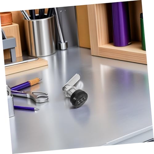 FONDOTIN 2 Sätze Zinklegierung Zahlenschloss Mechanisches Kabinettsschloss ohne Batterie Einstellbares Kombinationsschloss für Aktenschränke Briefkästen Schubladen Sicherheitsverschluss FONDOTIN 2 Sätze Zinklegierung Zahlenschloss Mechanisches Kabinettsschloss ohne Batterie Einstellbares Kombinationsschloss für Aktenschränke Briefkästen Schubladen Sicherheitsverschluss von FONDOTIN