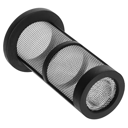FONDOTIN 2 Stck. waschbarer Poolfilter spa Filter poolreinigungsgeräte Bathroom Filter poolzubebör Pool Fittings Netz Schwimmbad Korb haltbarer Filter Pool-Reinigungswerkzeug Abs Black von FONDOTIN
