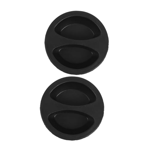 FONDOTIN 2 Stück Abdeckung für Sonnenschirmständer mit Ablauflöchern Schützt vor Rost und Wasseransammlung Passgenau für Outdoor Schirmbasen Schwarzer Kunststoffverschluss FONDOTIN 2 Stück Abdeckung für Sonnenschirmständer mit Ablauflöchern Schützt vor Rost und Wasseransammlung Passgenau für Outdoor Schirmbasen Schwarzer Kunststoffverschluss von FONDOTIN