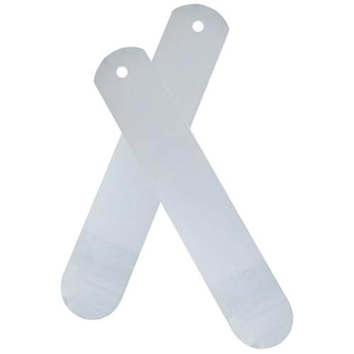 FONDOTIN 2stücke Gerade Socken Sublimationshelfer Mit Aufhängeloch Für Einfaches Wärmeübertragendruck Haltbarer Holzschablonen Für DIY-sublimationssocken von FONDOTIN