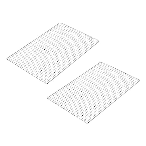 FONDOTIN 2 Stück Bbq Grillnetz Barbecue Mesh für Gemüse und Lebensmittelechtes Wiederverwendbares Grillzubehör Spülmaschinenfest für Outdoor Camping und Grillpartys FONDOTIN 2 Stück Bbq Grillnetz Barbecue Mesh für Gemüse und Lebensmittelechtes Wiederverwendbares Grillzubehör Spülmaschinenfest für Outdoor Camping und Grillpartys von FONDOTIN