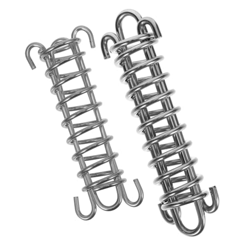 FONDOTIN 2 Stück Bungee Hundeleine mit Stoßdämpfer für Mittelgroße bis Große Hunde Outdoor Abenteuerleine mit Tensioner und Stabilem Haken Geeignet für Camping und Training von FONDOTIN