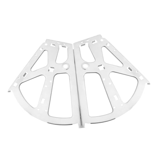 FONDOTIN 2 Stück Doppelter Schuhschrank kippständer aus Edelstahl Hochwertiges Schuhkipper beschlag Zubehör Glatt Verarbeiteter Platzsparender Schuhregal Halter für Zuhause Einfach zu von FONDOTIN