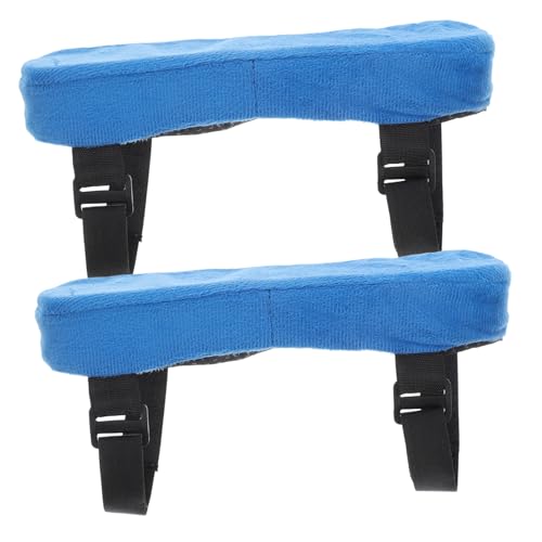 FONDOTIN 2 Stück Ergonomische Armlehnen Polster für Bürostuhl und Gaming Chair Weich Gepolstert mit PP Baumwolle Abnehmbar und Waschbar Komfortable Ellenbogenstütze in Chic Blau Vielseitig FONDOTIN 2 Stück Ergonomische Armlehnen Polster für Bürostuhl und Gaming Chair Weich Gepolstert mit PP Baumwolle Abnehmbar und Waschbar Komfortable Ellenbogenstütze in Chic Blau Vielseitig von FONDOTIN