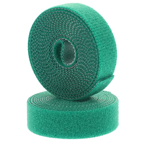 FONDOTIN 2 Stück Gartenschlaufband aus Strapazierfähigem Nylon Verstellbares Pflanzenbefestigungsband für Tomaten Rankenpflanzen Wiederverwendbar Grün Je Lang Schonend für Pflanzen und FONDOTIN 2 Stück Gartenschlaufband aus Strapazierfähigem Nylon Verstellbares Pflanzenbefestigungsband für Tomaten Rankenpflanzen Wiederverwendbar Grün Je Lang Schonend für Pflanzen und von FONDOTIN