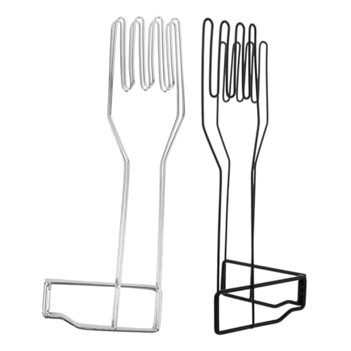 FONDOTIN 2 Stück Handschuhhalter aus Edelstahl für Küche Multifunktionaler Trockenständer für Haushaltshandschuhe und Geschirrtücher Platzsparend Robust Stilvoll Geeignet für von FONDOTIN