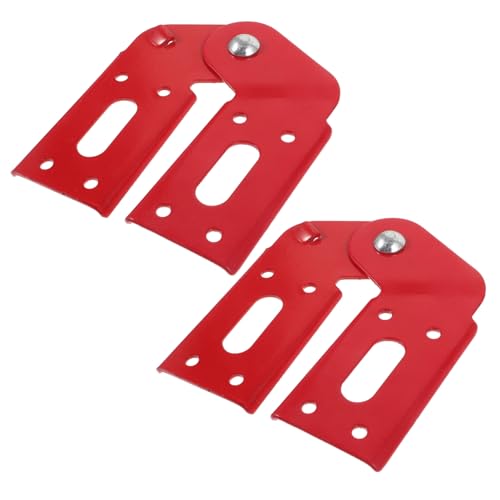 FONDOTIN 2 Stück Heavy Duty Aluminiumlegierung Dachleiter Scharnier Klappbar Ersatzteil Robust Rot Multifunktionales Reparaturset Für Dachbodenleitern Gewerblich Und Privat FONDOTIN 2 Stück Heavy Duty Aluminiumlegierung Dachleiter Scharnier Klappbar Ersatzteil Robust Rot Multifunktionales Reparaturset Für Dachbodenleitern Gewerblich Und Privat von FONDOTIN