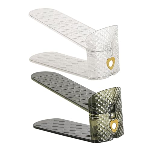 FONDOTIN 2stücke Verstellbare Schuhstapler Für Platzsparende Aufbewahrung Doppelschicht Schuhregal Organizer Für Schrank Und Tür Für Ordnung Im Schuhschrank FONDOTIN 2stücke Verstellbare Schuhstapler Für Platzsparende Aufbewahrung Doppelschicht Schuhregal Organizer Für Schrank Und Tür Für Ordnung Im Schuhschrank von FONDOTIN