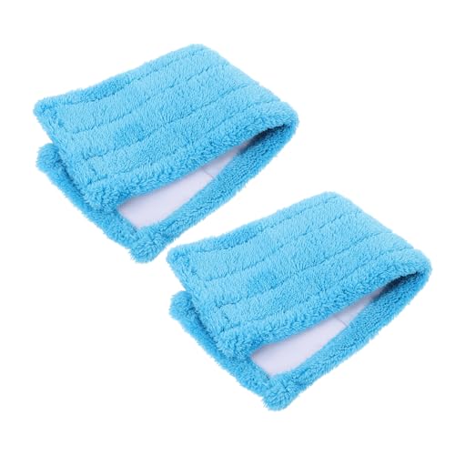 FONDOTIN 2 Stück Mikrofaser Mop Ersatzköpfe Waschbare Wischmopp Bezüge Fleece Wiederverwendbare Mop Pads für Harte Böden Geeignet für Haushalt Parkett Fliesen Vinyl Effektive Staubaufnahme FONDOTIN 2 Stück Mikrofaser Mop Ersatzköpfe Waschbare Wischmopp Bezüge Fleece Wiederverwendbare Mop Pads für Harte Böden Geeignet für Haushalt Parkett Fliesen Vinyl Effektive Staubaufnahme von FONDOTIN