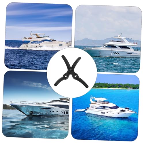 FONDOTIN 2 Stück Nylon Klampe Wetterfeste Seilhalter Fahnenmast Zubehör Robuster Befestigungshaken Schnellmontage Leicht Tragbar für Boot Jalousien Outdoor von FONDOTIN