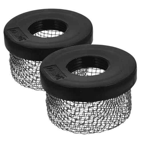 FONDOTIN 2 Stück Pool Ablassventil Filter mit Muttergewinde Effektiver Strainer zur Verbesserung Poolwasserqualität Kompatibel mit Livewell Pumpen von FONDOTIN