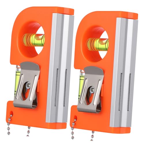 FONDOTIN 2 Stück Praktische Mini Wasserwaage Magnetisch aus Aluminiumlegierung und Abs Hochpräzise Level Ruler für Bilderrahmen Möbel und Ausgleichsmessungen Tragbar und Langlebig FONDOTIN 2 Stück Praktische Mini Wasserwaage Magnetisch aus Aluminiumlegierung und Abs Hochpräzise Level Ruler für Bilderrahmen Möbel und Ausgleichsmessungen Tragbar und Langlebig von FONDOTIN