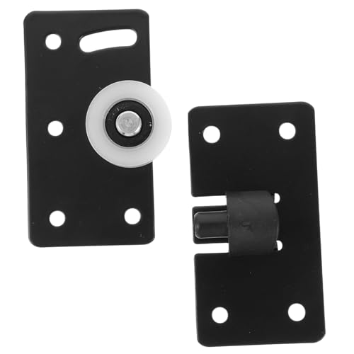 FONDOTIN 2 Stück Schiebetürrollen für Kleiderschrank und Schrank Langlebige Laufrollen aus Hochwertigem Material Sanft Gleitend Geeignet für Möbel Regaleinsatz Zuhause und Büro von FONDOTIN