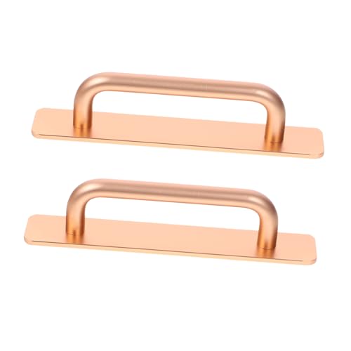 FONDOTIN 2 Stück Selbstklebende Möbelgriffe aus Aluminiumlegierung Einfache Montage Robuste Schrank und Türgriffe für Kleiderschränke Vielseitig für Türen und Möbel Geeignet FONDOTIN 2 Stück Selbstklebende Möbelgriffe aus Aluminiumlegierung Einfache Montage Robuste Schrank und Türgriffe für Kleiderschränke Vielseitig für Türen und Möbel Geeignet von FONDOTIN