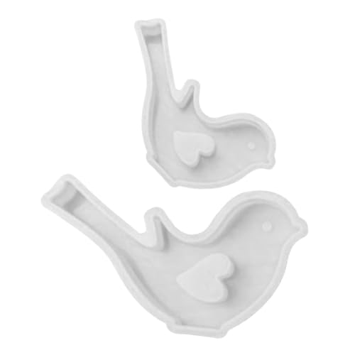 FONDOTIN 2 Stück Silikonform Vogel DIY Gießform für Epoxidharz und Realistische Details Vielseitig für Kuchen Süßigkeiten und Dekoration Benutzerfreundlich für Hobby und Profi FONDOTIN 2 Stück Silikonform Vogel DIY Gießform für Epoxidharz und Realistische Details Vielseitig für Kuchen Süßigkeiten und Dekoration Benutzerfreundlich für Hobby und Profi von FONDOTIN
