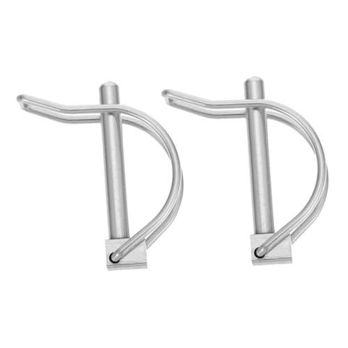 FONDOTIN 2 Stück Teiliges Edelstahl Sicherheits Schnellverschluss pins Korrosionsbeständig für Anhängerkupplung Bootsbeine Stützfüße Traktor und Gartenmaschinen Installieren FONDOTIN 2 Stück Teiliges Edelstahl Sicherheits Schnellverschluss pins Korrosionsbeständig für Anhängerkupplung Bootsbeine Stützfüße Traktor und Gartenmaschinen Installieren von FONDOTIN