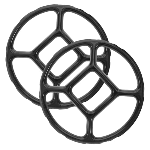 FONDOTIN 2 Stück Teiliges Emailliertes Gasherd Topfträger Stabiles Kochgeschirr Stützgestell Vielseitig Kompatibel mit Gasherden und Woks rutschfeste Langlebige Küchenhilfe für Sicheres FONDOTIN 2 Stück Teiliges Emailliertes Gasherd Topfträger Stabiles Kochgeschirr Stützgestell Vielseitig Kompatibel mit Gasherden und Woks rutschfeste Langlebige Küchenhilfe für Sicheres von FONDOTIN