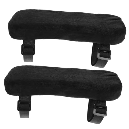 FONDOTIN 2 Stück Teiliges Ergonomische Armlehnenpolster für Bürostuhl Komfortable Waschbare Armlehnenauflagen mit Verstecktem Reißverschluss Geeignet für Heim Bürostühle Gaming Rollstühle FONDOTIN 2 Stück Teiliges Ergonomische Armlehnenpolster für Bürostuhl Komfortable Waschbare Armlehnenauflagen mit Verstecktem Reißverschluss Geeignet für Heim Bürostühle Gaming Rollstühle von FONDOTIN