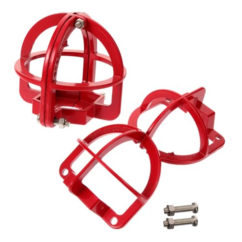 FONDOTIN 2 Stück Teiliges Feuersprinklerkopf Schutzabdeckungen aus Robustem Vielseitiger Sprinkler Guard Kompatibel mit Alarmabdeckungen Langlebiger Sprinklerkopfschutz für FONDOTIN 2 Stück Teiliges Feuersprinklerkopf Schutzabdeckungen aus Robustem Vielseitiger Sprinkler Guard Kompatibel mit Alarmabdeckungen Langlebiger Sprinklerkopfschutz für von FONDOTIN