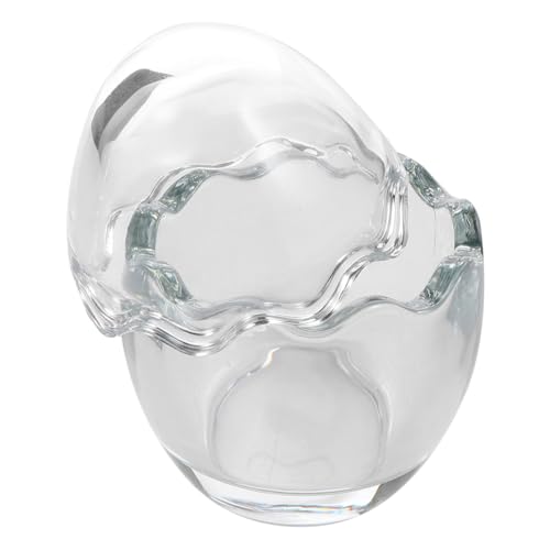 FONDOTIN 2 Stück Teiliges Glas Leichte Hitzebeständige Dessertschale in Ei form Sicher Geruchsneutral Vielseitig für Pudding Joghurt und Weitere Desserts Einfach zu Reinigen FONDOTIN 2 Stück Teiliges Glas Leichte Hitzebeständige Dessertschale in Ei form Sicher Geruchsneutral Vielseitig für Pudding Joghurt und Weitere Desserts Einfach zu Reinigen von FONDOTIN