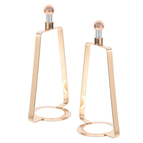 FONDOTIN 2 Stück Teiliges Lampenhalter Eisen DIY Lampenharp Halterung für Lampenschirme Robustes Metallgestell Einfach zu Montieren Hellgoldfarbener Lampenschirmrahmen für Tischlampen und FONDOTIN 2 Stück Teiliges Lampenhalter Eisen DIY Lampenharp Halterung für Lampenschirme Robustes Metallgestell Einfach zu Montieren Hellgoldfarbener Lampenschirmrahmen für Tischlampen und von FONDOTIN